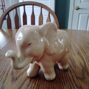 Ceramic Elephant Figurine